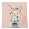 Clayre & Eef KT021.304 Copricuscino Rosa 45x45 cm