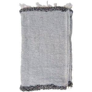 Clayre & Eef KT060.130 Plaid Grigio 125x150 cm