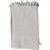 Clayre & Eef KT060.130 Plaid Grigio 125x150 cm
