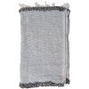 Clayre & Eef KT060.130 Plaid Grigio 125x150 cm