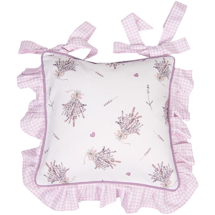 Clayre & Eef LAG25 Cuscino Copriseduta 40x40 cm