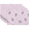 Clayre & Eef LAG40 Tovagliette (set di 6) 48x33 cm