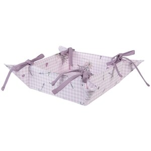 Clayre & Eef LAG47 Cestino per pane 35x35x8 cm