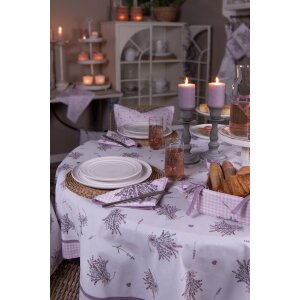 Clayre & Eef LAG47 Cestino per pane 35x35x8 cm