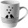 Tazza Clayre & Eef LBSMU Bianco, Nero 350 ml