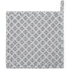 Clayre & Eef LYH45 Portavaso grigio 20x20 cm