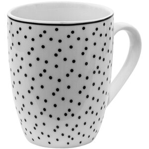 Tazza Clayre & Eef SDMU Bianco, Nero 350 ml