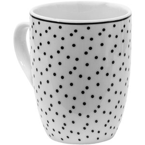 Tazza Clayre & Eef SDMU Bianco, Nero 350 ml