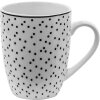 Tazza Clayre & Eef SDMU Bianco, Nero 350 ml