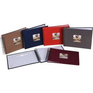 Album a spirale Mika 26x26 cm pagine bianche