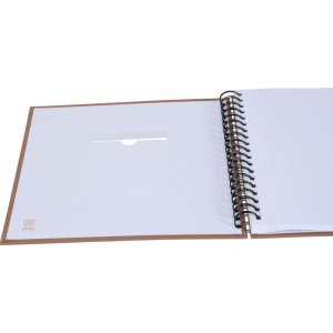 Album a spirale Mika 26x26 cm pagine bianche