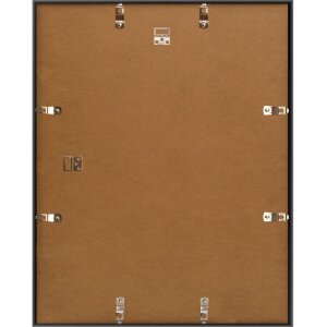 Henzo Cornice in plastica Napoli 40x50 cm nero