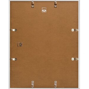 Henzo Cornice in plastica Napoli 40x50 cm bianco