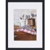 Cornice Henzo in legno JARDIN nero 30x40 cm con passe-partout 20x28 cm