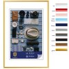 Henzo Cornice in plastica Napoli 40x60 cm oro