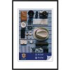 Henzo Cornice in plastica Napoli 40x60 cm nero
