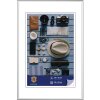 Henzo Cornice in plastica Napoli 40x60 cm argento