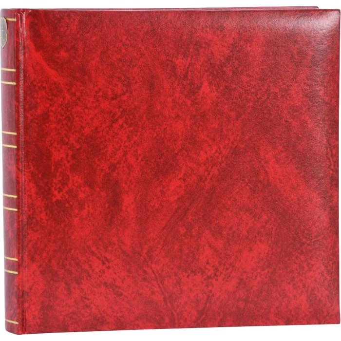 Henzo album fotografico BASICLINE rosso 25x24,5 cm 60 pagine bianche