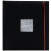 Panodia Album fotografico Linea nero 30x30 cm 60 pagine bianche