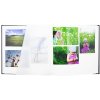 Panodia Album fotografico Linea nero 30x30 cm 60 pagine bianche