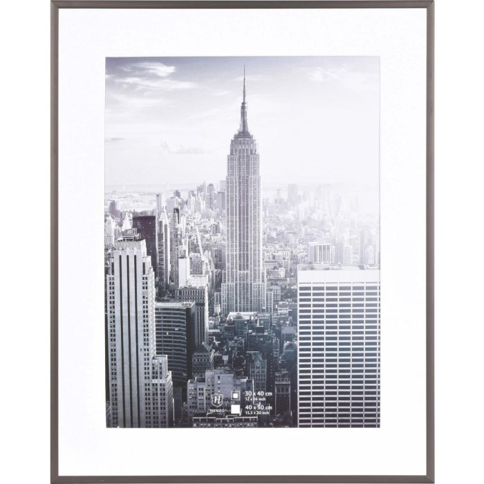 Struttura in alluminio Manhattan 40x50 cm grigio scuro