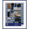 Henzo Cornice in plastica Napoli 50x60 cm blu