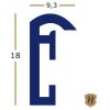 Henzo Cornice in plastica Napoli 50x60 cm blu