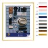 Napoli cornice in plastica 50x60 cm oro