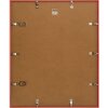 Napoli cornice in plastica 50x60 cm rosso