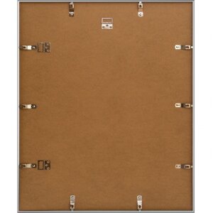 Henzo Cornice in plastica Napoli 50x60 cm argento