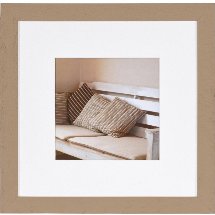 Cornice in legno Driftwood 40x40 cm beige