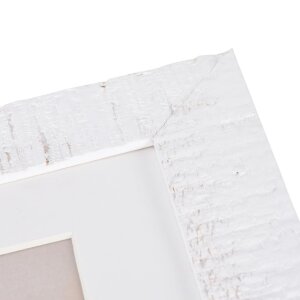 Cornice in legno Driftwood 40x40 cm bianco