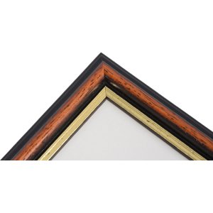 Cornice di legno Verona 40x50 cm marrone scuro