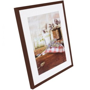 Cornice Henzo in legno JARDIN 40x50 cm wengé