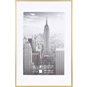 Cornice Manhattan 40x60 cm in alluminio dorato
