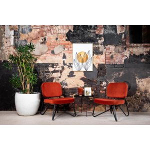 Cornice Manhattan 40x60 cm in alluminio dorato