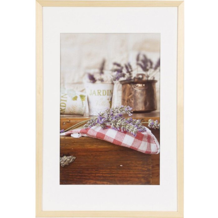 cornice in legno naturale JARDIN nel formato 40x60 cm