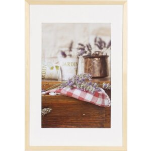 cornice in legno naturale JARDIN nel formato 40x60 cm