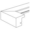 cornice in legno naturale JARDIN nel formato 40x60 cm