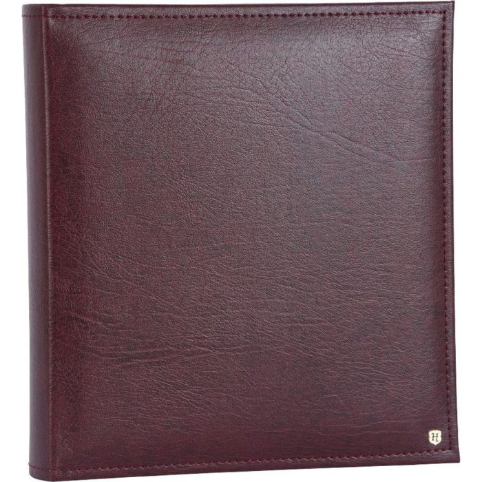 Henzo album fotografico LONZO rosso vino 28x30,5 cm 70 pagine bianche