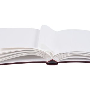 Henzo Album fotografico Lonzo rosso vino 30x36,5 cm 80 pagine bianche