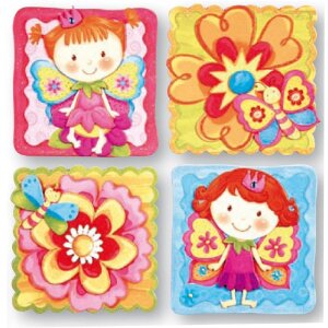 SET di 4 tatuaggi da parete per ragazze KÖNIGIN