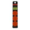 Magneti SNAP COLOR 3 cm in arancione 3 pezzi