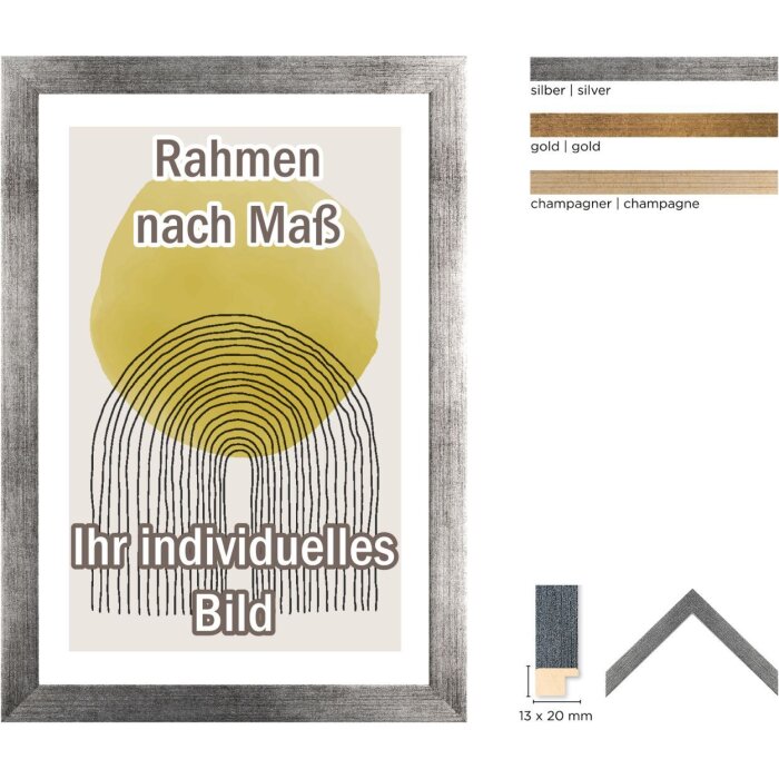 Telaio in legno Walther Oviedo Misure speciali fino a 70x100 cm
