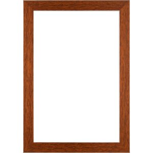 Walther Cornice in legno Bilbao con bordo argentato 2 tipi di vetro e dimensioni speciali