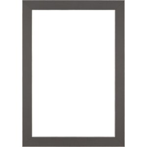 Walther Cornice in legno Bilbao con bordo argentato 2 tipi di vetro e dimensioni speciali