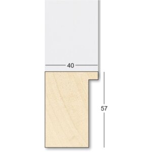 Walther Telaio in legno Getafe 2 tipi di vetro e formati speciali