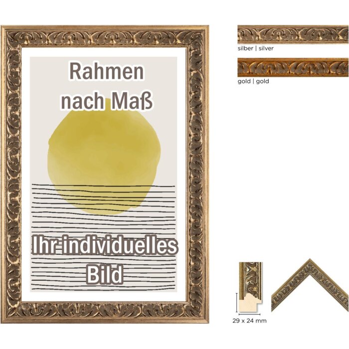 Walther Telaio in legno Pamplona 2 tipi di vetro e formati speciali