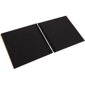 Album a spirale Goldbuch Bella Vista beige 20x20 cm 40 pagine nere