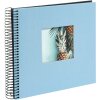Goldbuch Album a spirale Bella Vista blu cielo 20x20 cm 40 pagine nere